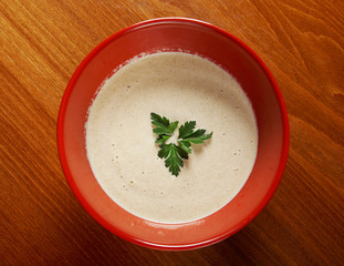 creamy mushroom soup
