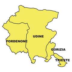 Obraz premium regione friuli