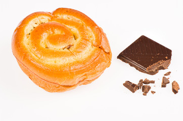 Chocolate brioche