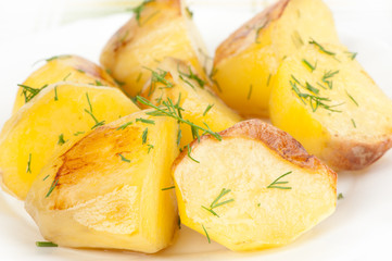 Fried potatoes