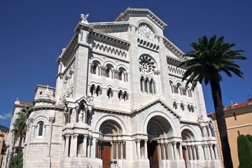 Fototapeta na wymiar Cathedral, Monaco