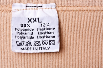 Clothing label