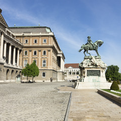 Fototapeta na wymiar royal palace in budapest