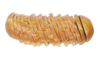 Flying wheat white bread