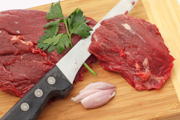 Découpe de la viande