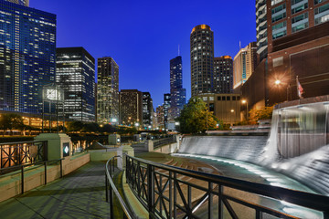 Riverwalk and Centennial Fountain