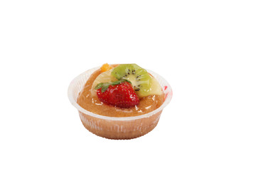 Individual fruit tart