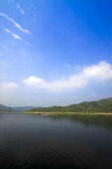 Fototapeta premium reservoir scenery