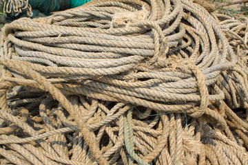Fototapeta na wymiar closeup of rope