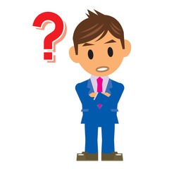 ビジネスマン イラスト はてな