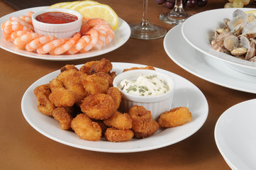 Breaded calamari