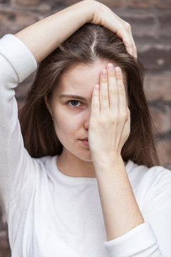 Portrait young woman