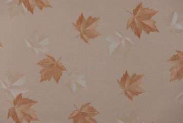 simple shape leaves wallpaper