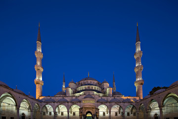 Fototapeta na wymiar Sultanahmet Mosque, Istanbul, Turkey