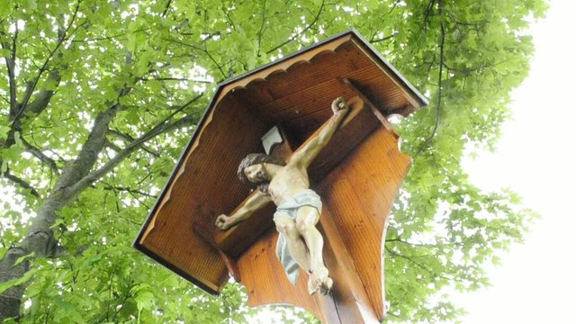 Jesus am Kreuz