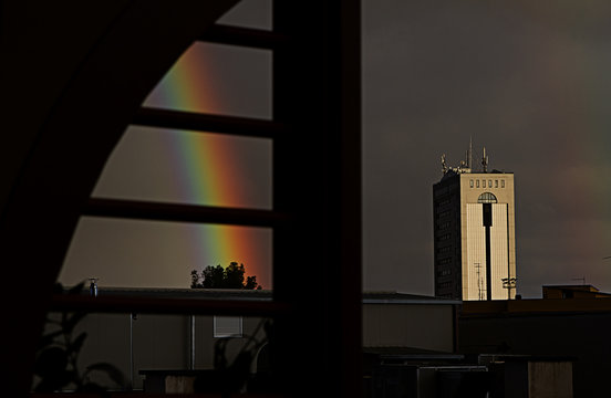 Arcobaleno dopo la pioggia