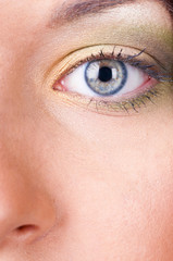Fototapeta na wymiar female eye