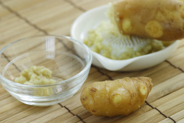 摩りおろした生姜