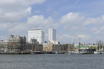 Obraz premium veerhaven, rotterdam