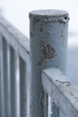 closeup shot of the fence