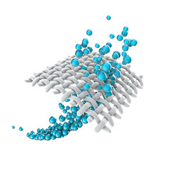 Textilreinigung mit Waschmittel