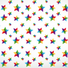 Star seamless pattern