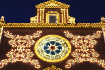Detalle de la Portada de la Feria de Sevilla