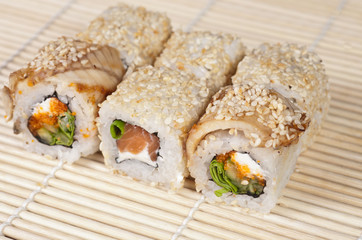 Japanese Sushi rolls