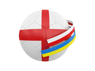 England soccer ball