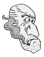 Smoke man