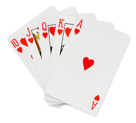 Obraz premium Playing cards