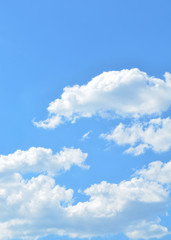 Fototapeta premium Blue sky with space