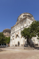 Tombs of Bahmani rulers, Bidar, Karnataka, India.