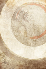 a texturized retro background of brown color