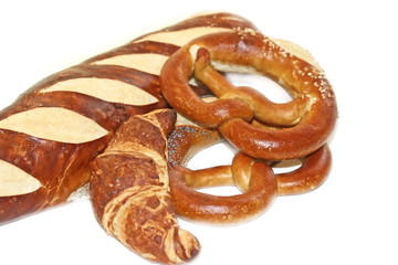 Brezeln, Croissant  etc.