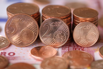 Euro Cent Münzen