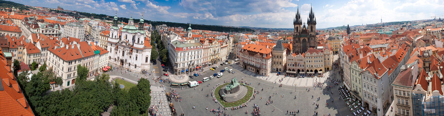 Prague city. Panorama