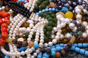 Jewelry, necklaces, pearls