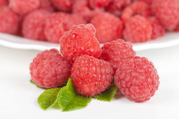 fresh raspberry