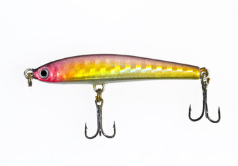 Colourful fishing bait