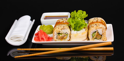 Tasty rolls served