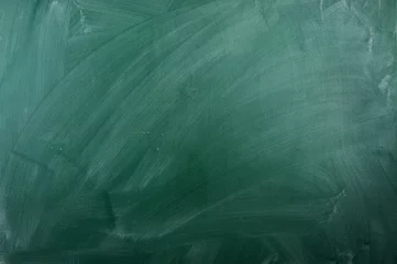 Foto op Aluminium close up of an empty school green  chalkboard © aaabbc