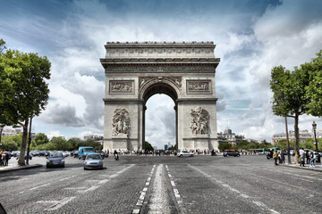 Fototapeta premium Triumphal Arch, Paris