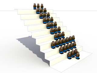 Little People of the white stairs №2