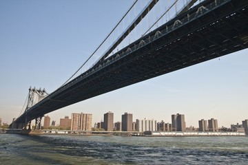 Fototapeta na wymiar New York - Manhattan Bridge