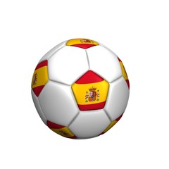 Obraz premium balón bandera España