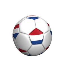 Fototapeta premium balón bandera holandesa