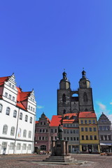 Obraz premium Wittenberg Marktplatz
