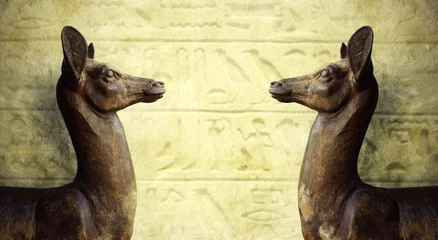 Fototapeten Egyptian Sculptures © vali_111