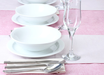 elegant holiday table setting